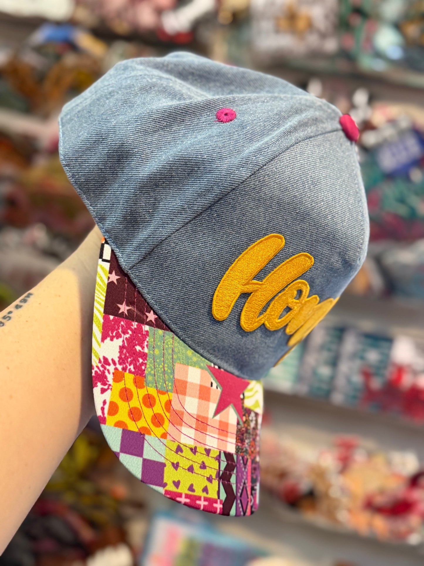 Blu Coconut Honey Mid Profile Canvas Trucker