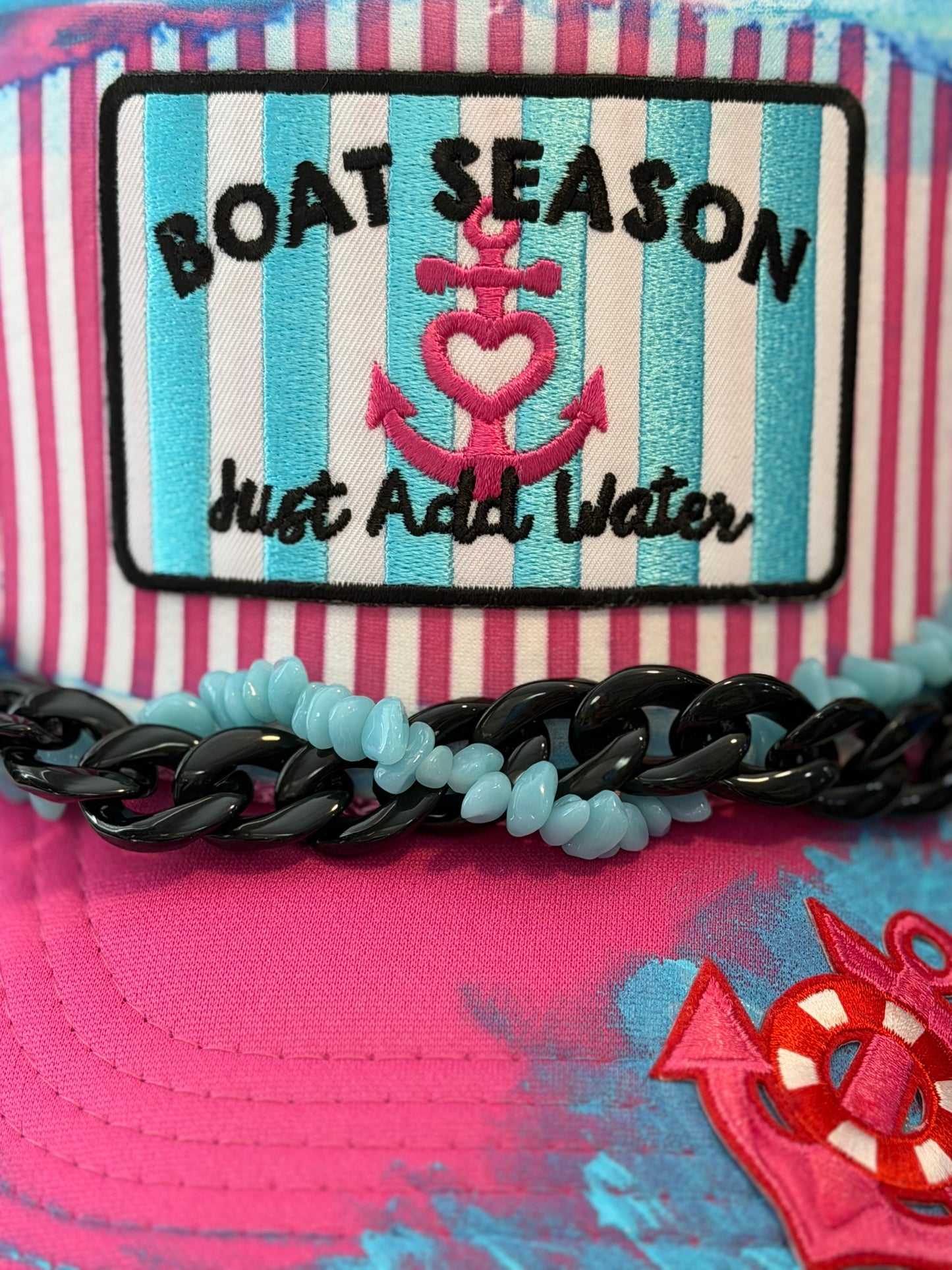 Blu Coconut Boat Season Trucker