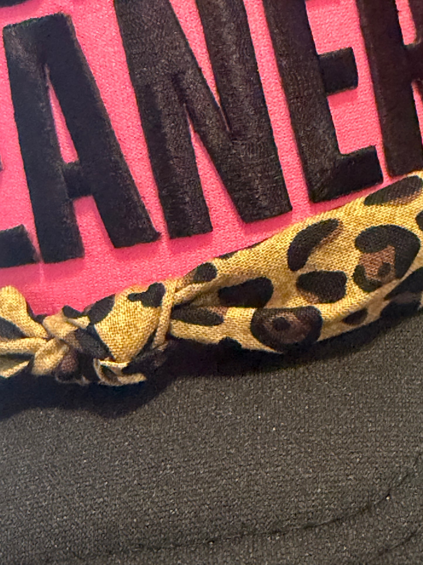 Blu Coconut Hot Pink and Black Meaner Trucker