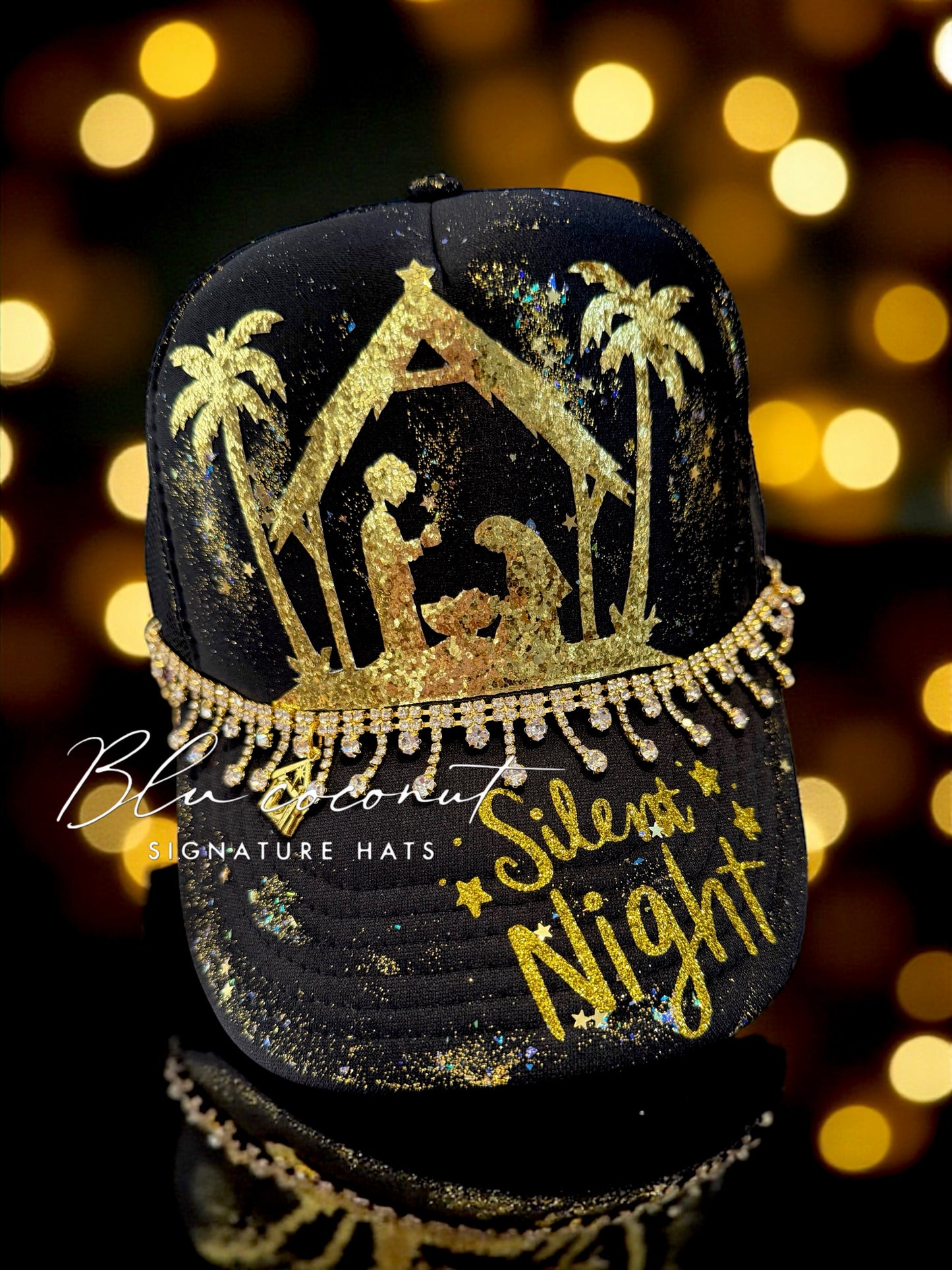 Silent Night Trucker Hat