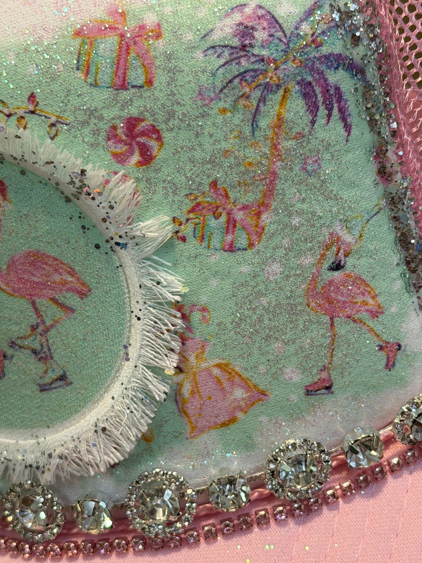 Tropical Flamingo Trucker