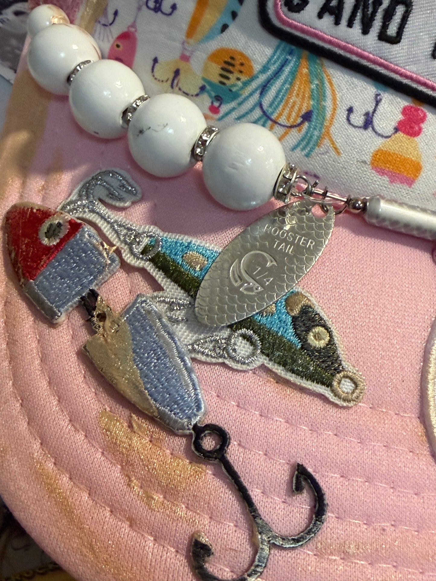 Blu coconut Fish Around Trucker Hat