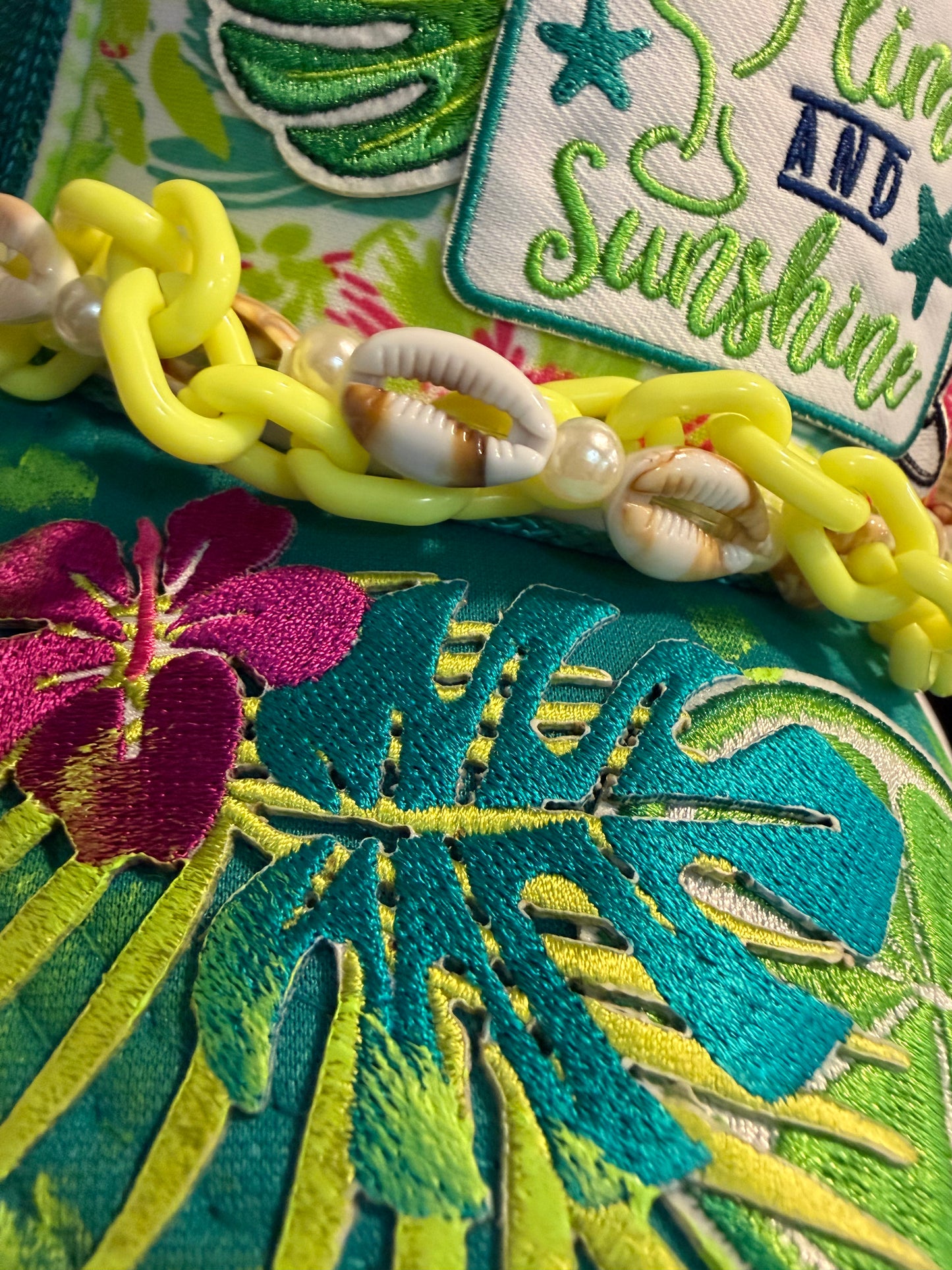 Blu Coconut Lime and Sunshine Trucker