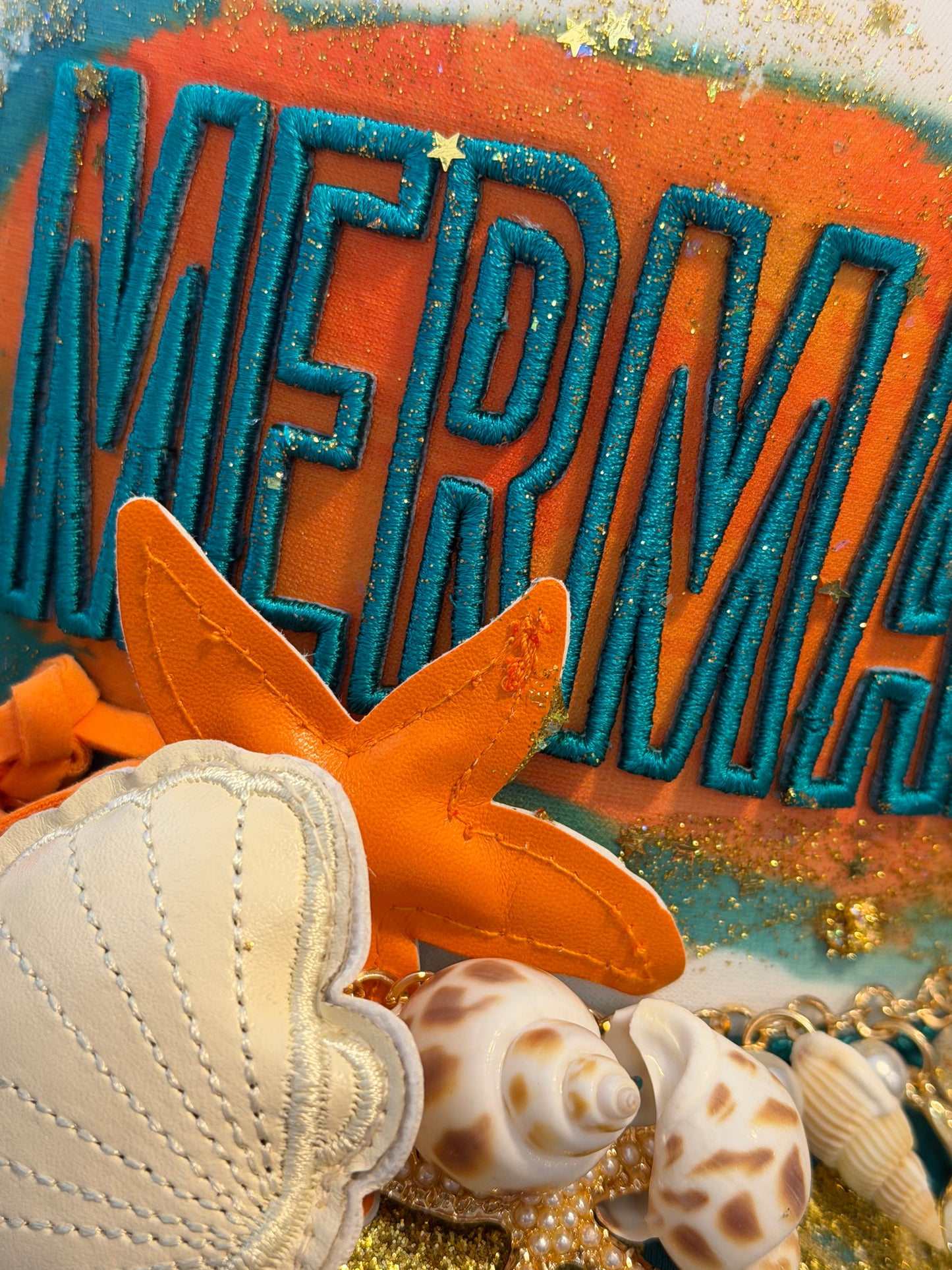 Blu Coconut 🧜♀️🧡 MERMAID TRUCKER Hat 🧡🧜🏼♀️