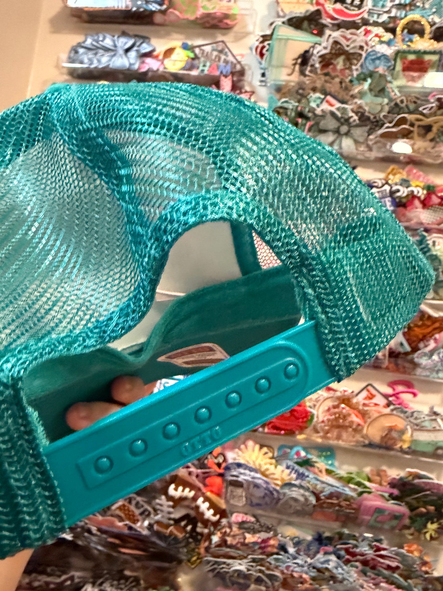 Blu Coconut Flamingo Trucker Hat