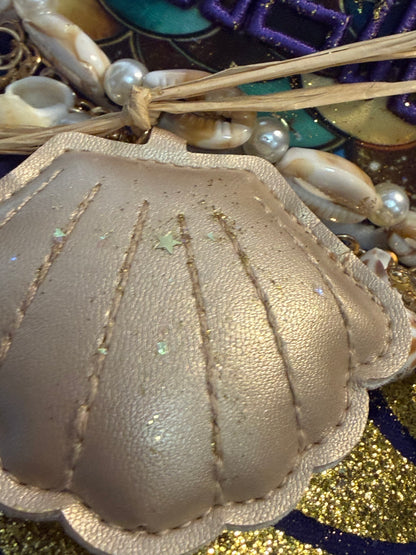 Blu Coconut Mermaid Shell Trucker