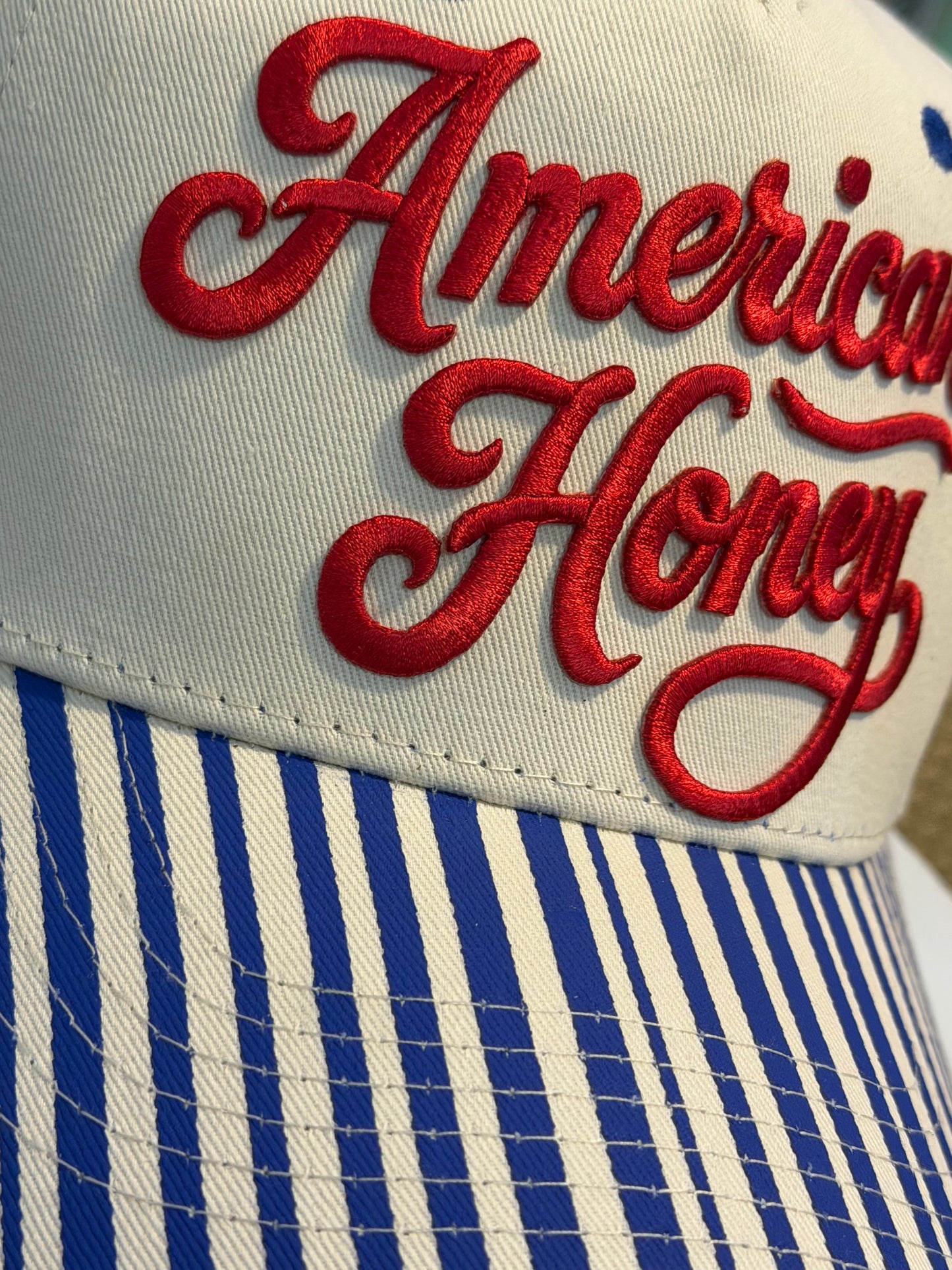 Blu Coconut American Honey Canvas Trucker