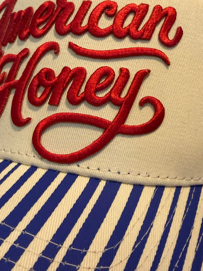 Blu Coconut American Honey Canvas Trucker