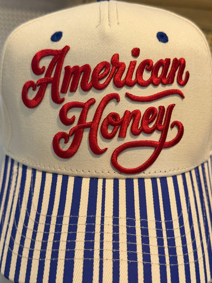 Blu Coconut American Honey Canvas Trucker