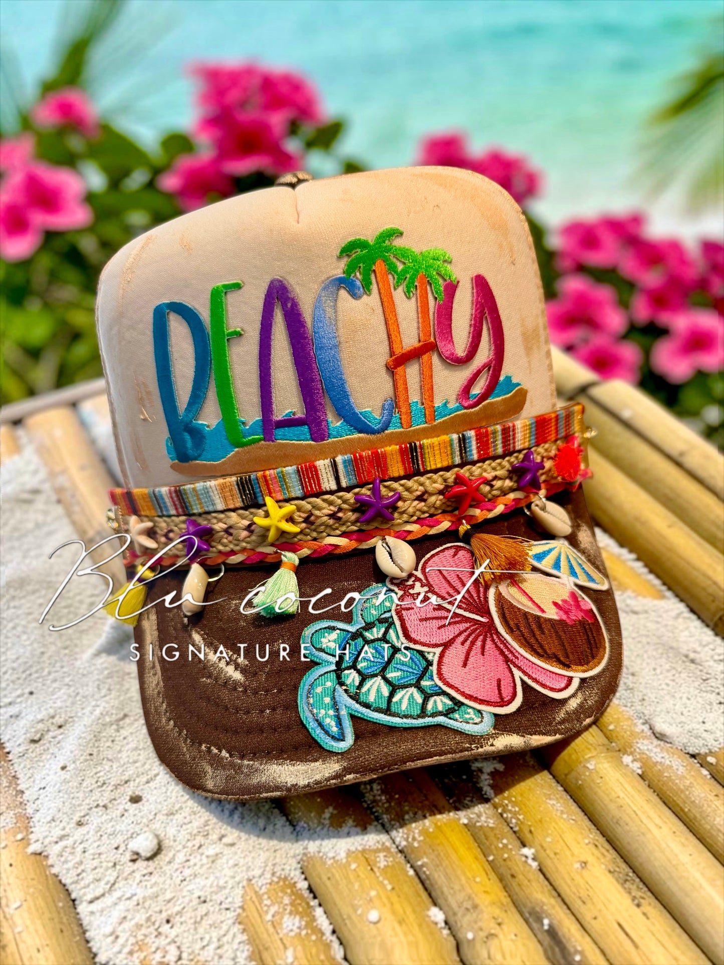 Blu Coconut Beachy Trucker