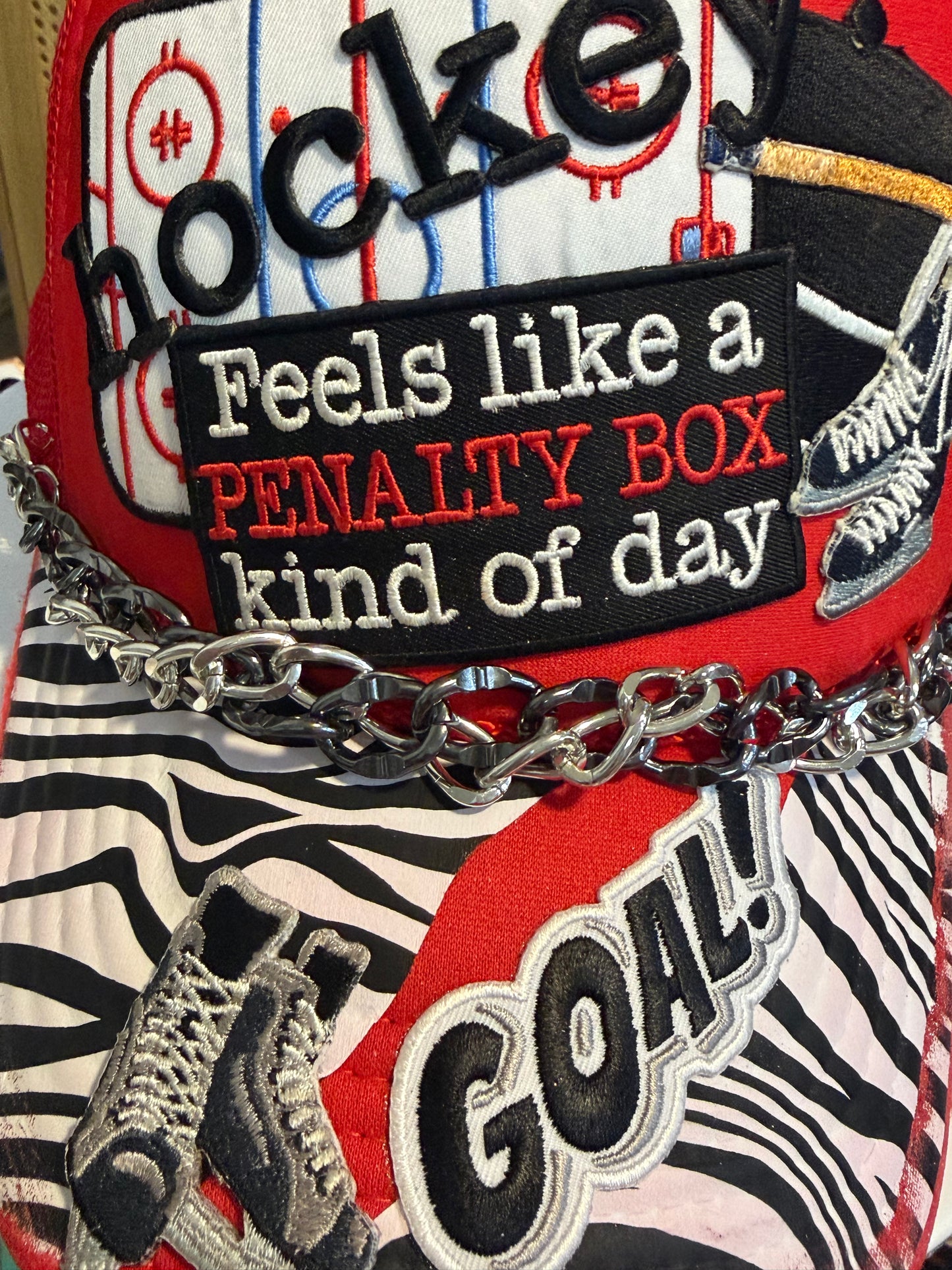 Blu coconut hockey trucker