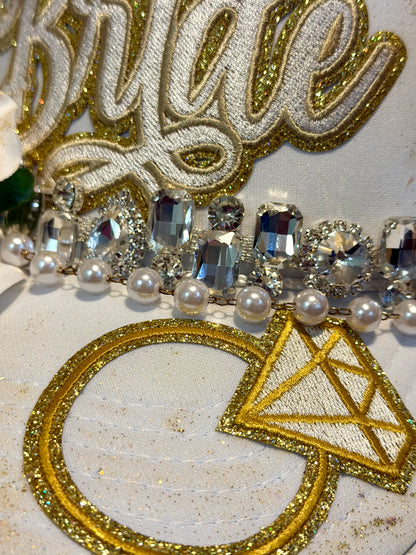 Blu Coconut Bride Trucker