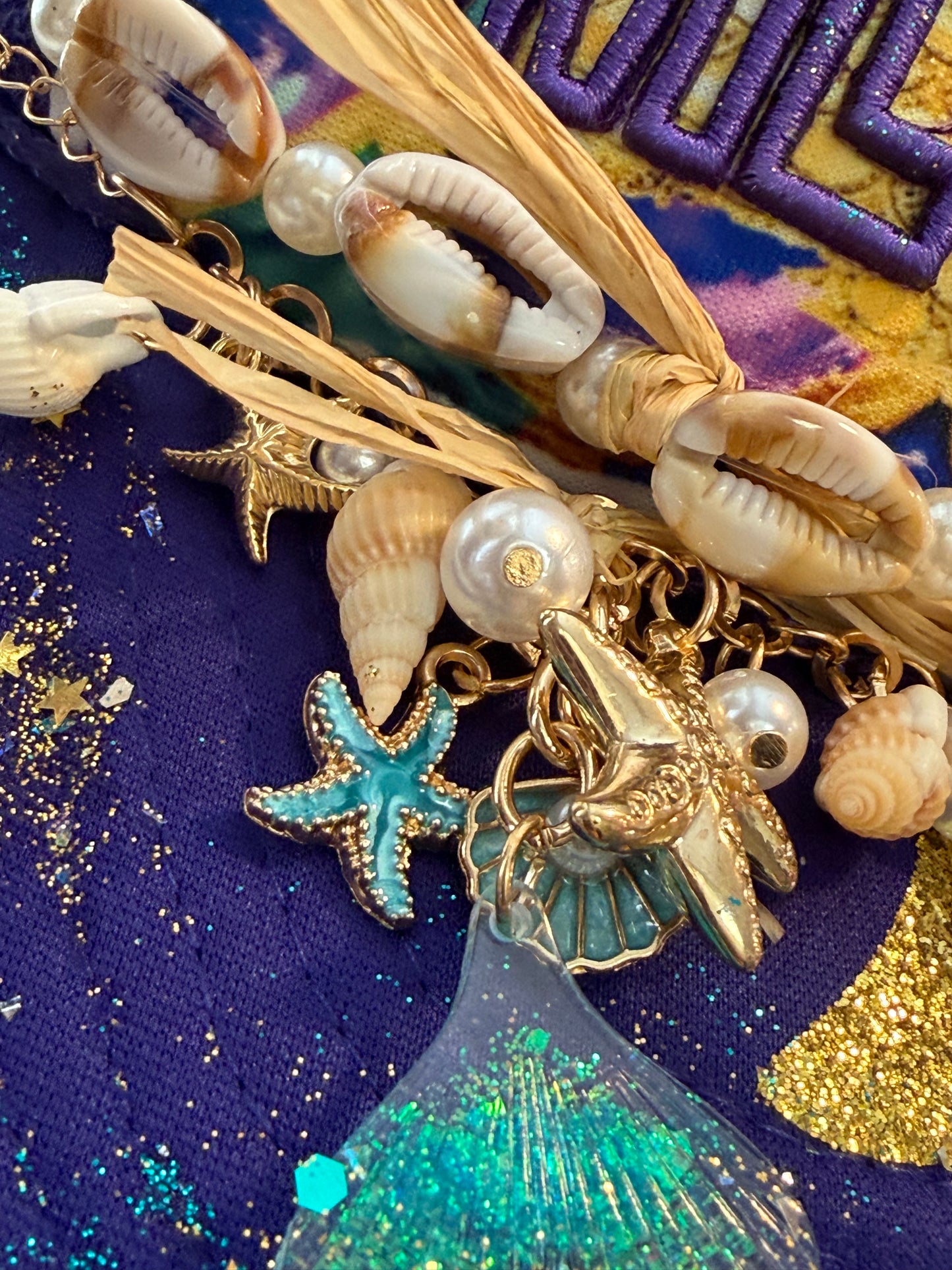 Blu Coconut Mermaid Trucker