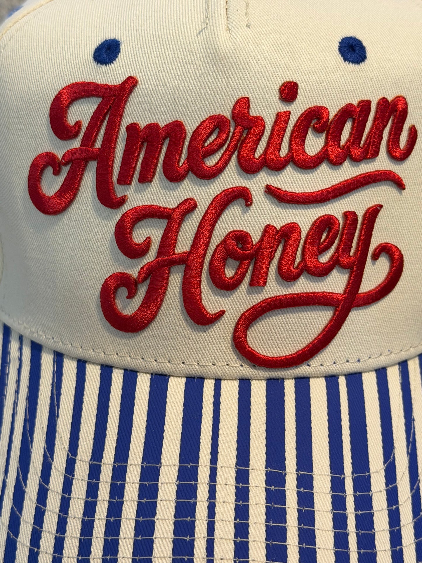 Blu Coconut American Honey Canvas Trucker