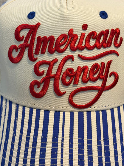 Blu Coconut American Honey Canvas Trucker