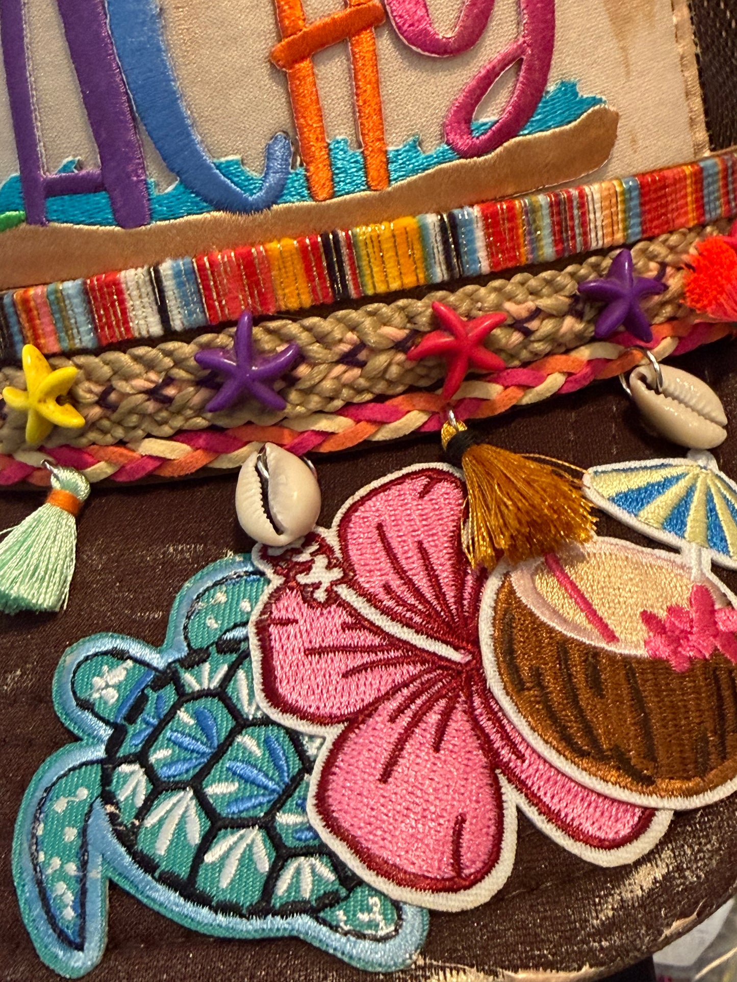 Blu Coconut Beachy Trucker