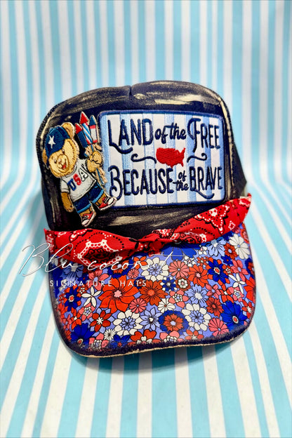 Blu Coconut Land of the Free Trucker