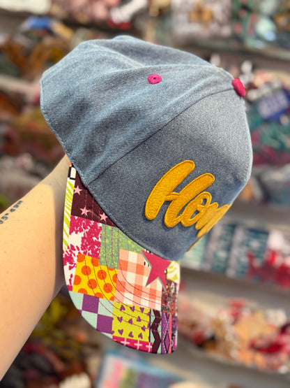Blu Coconut Honey Mid Profile Canvas Trucker