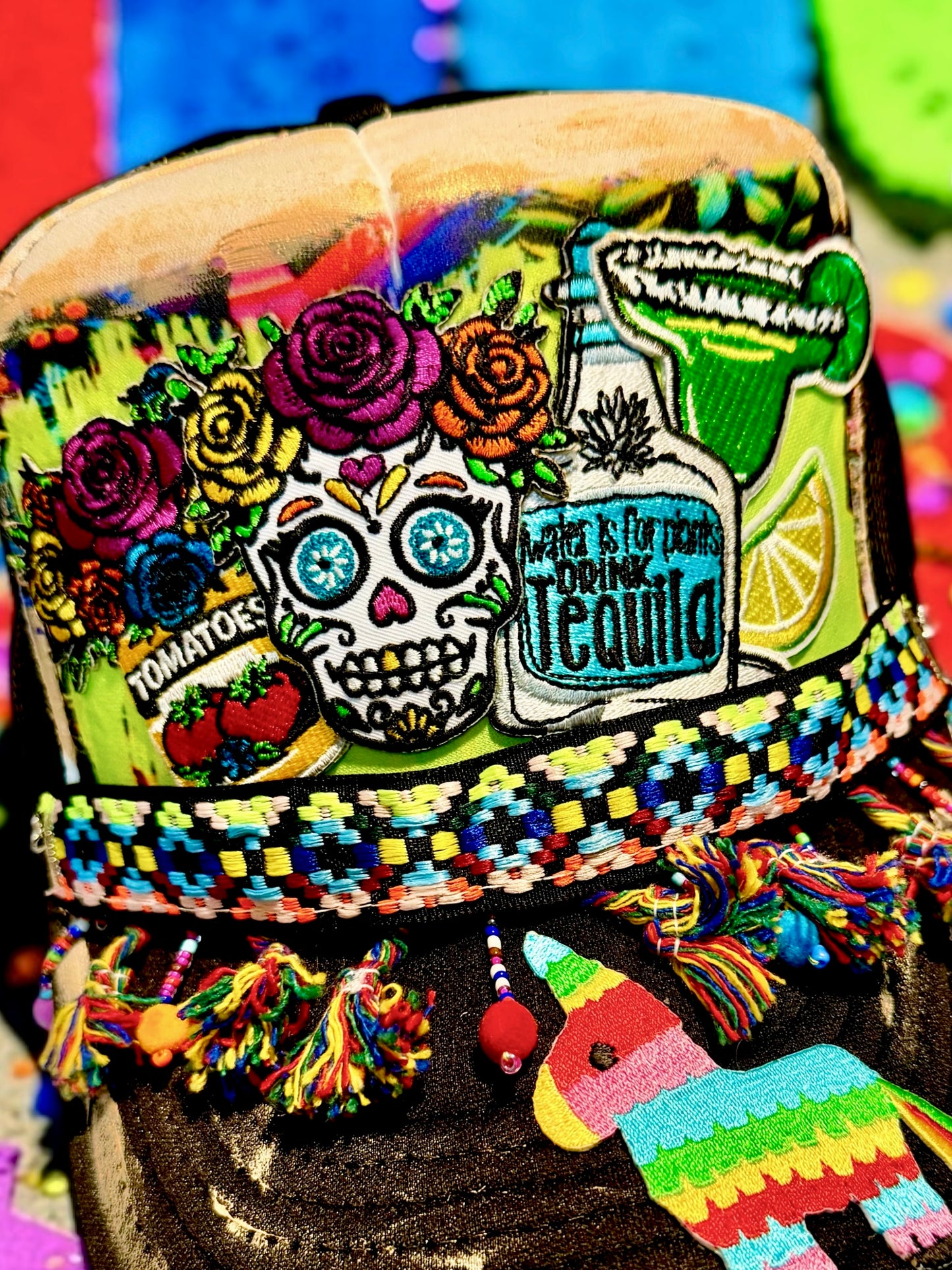 Blu Coconut Fiesta Trucker