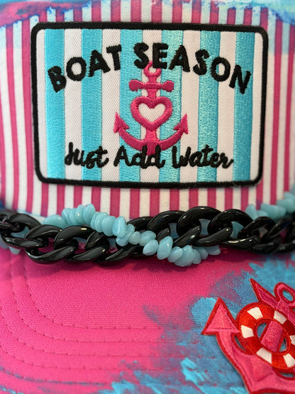 Blu Coconut Boat Season Trucker