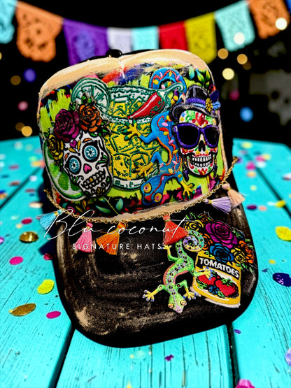 Blu Coconut Fiesta Trucker