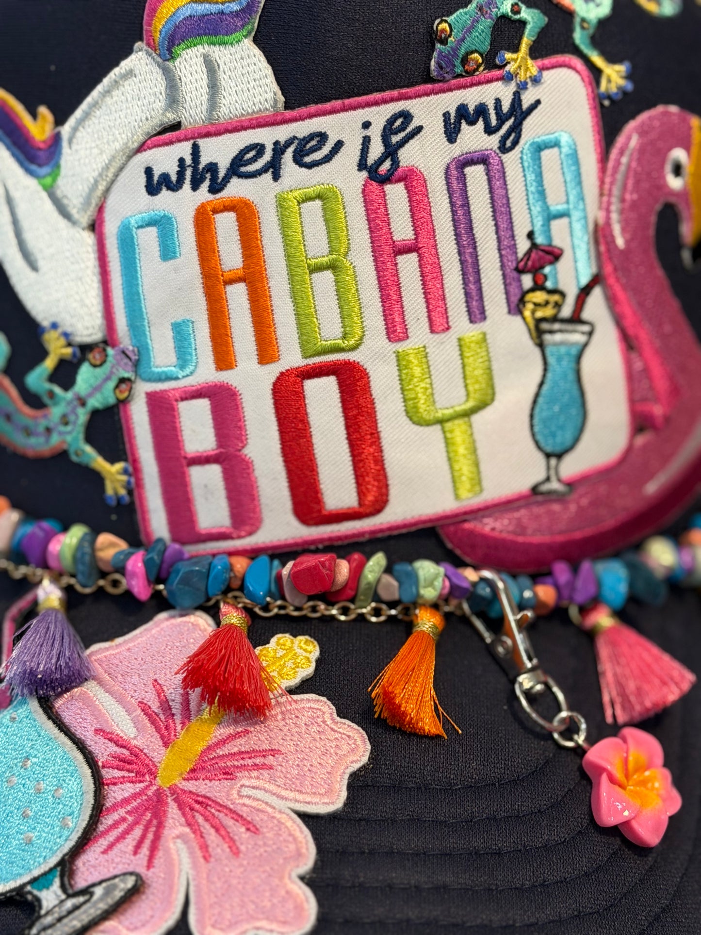 Blu Coconut Cabana Boy Trucker