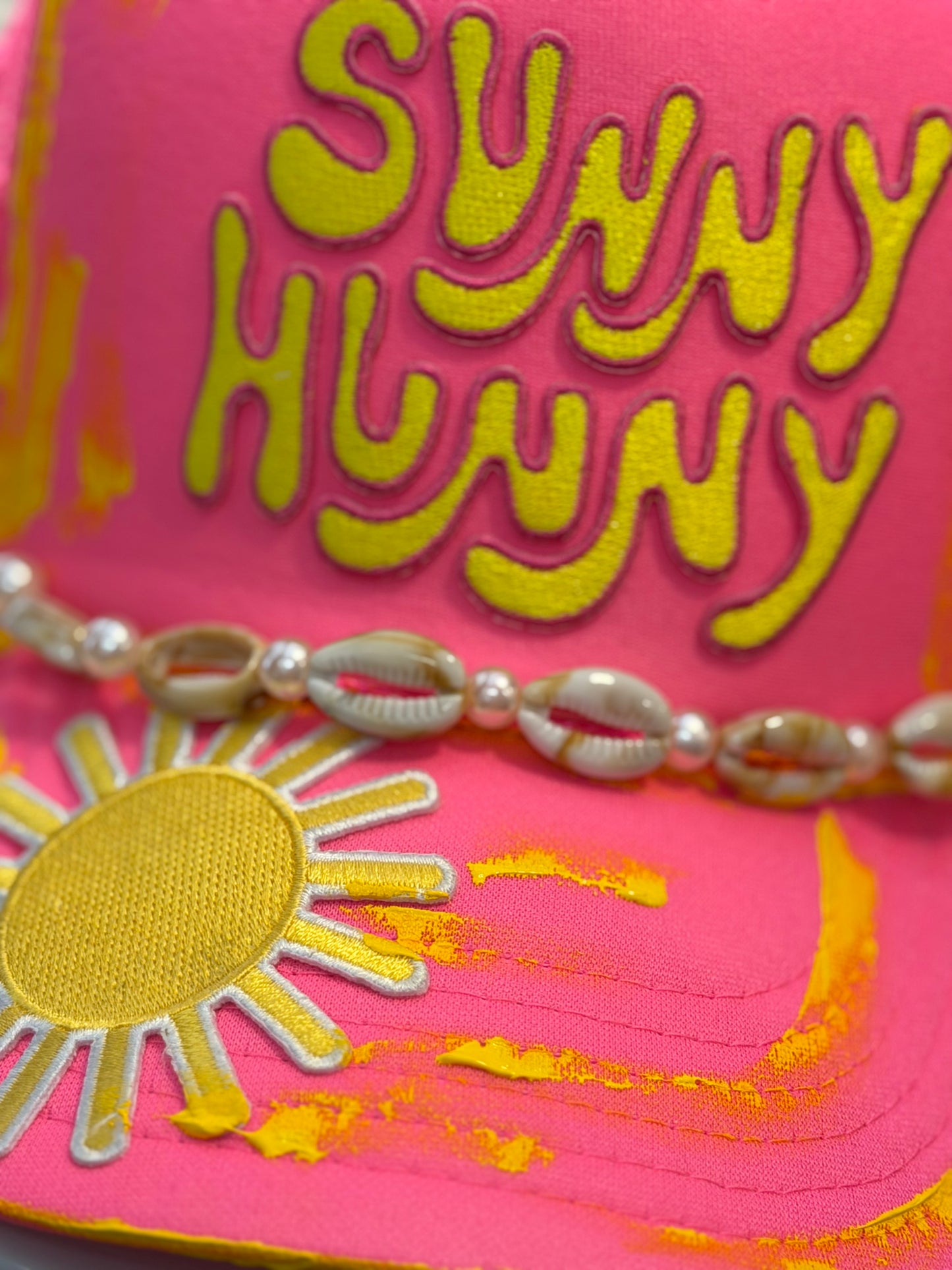 Blu Coconut Sunny Hunny ☀️🌺 Trucker