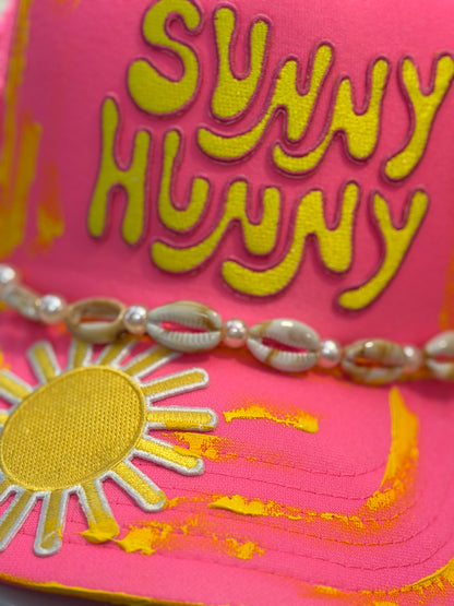 Blu Coconut Sunny Hunny ☀️🌺 Trucker