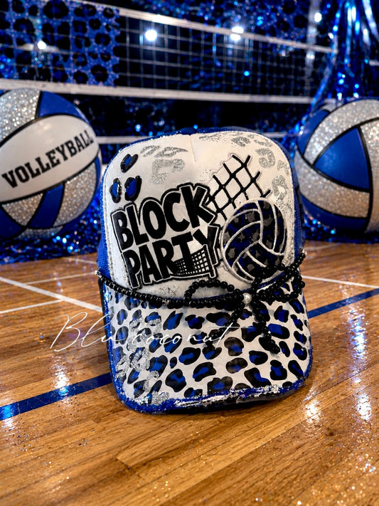 Blu Coconut Blue Volleyball Trucker Hat