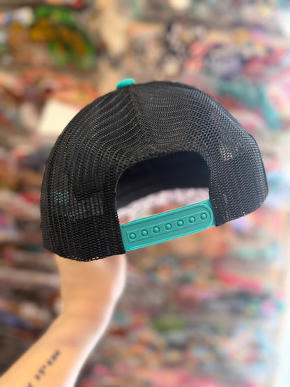 Blu Coconut Beach Babe Structured Trucker