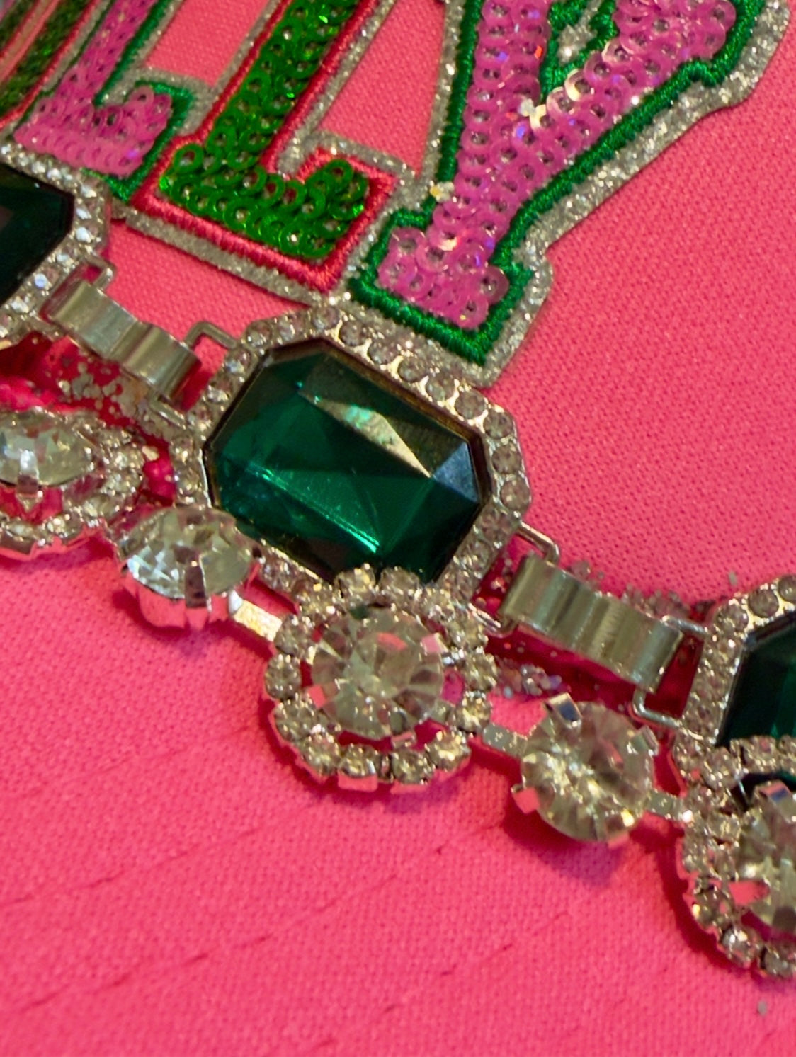 Holly Jolly Pink Trucker