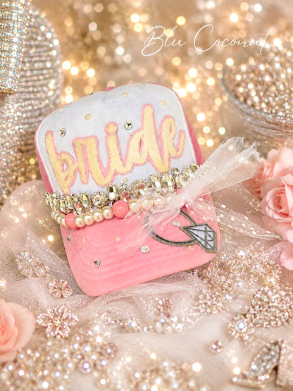 Blu Coconut Bride Trucker Hat
