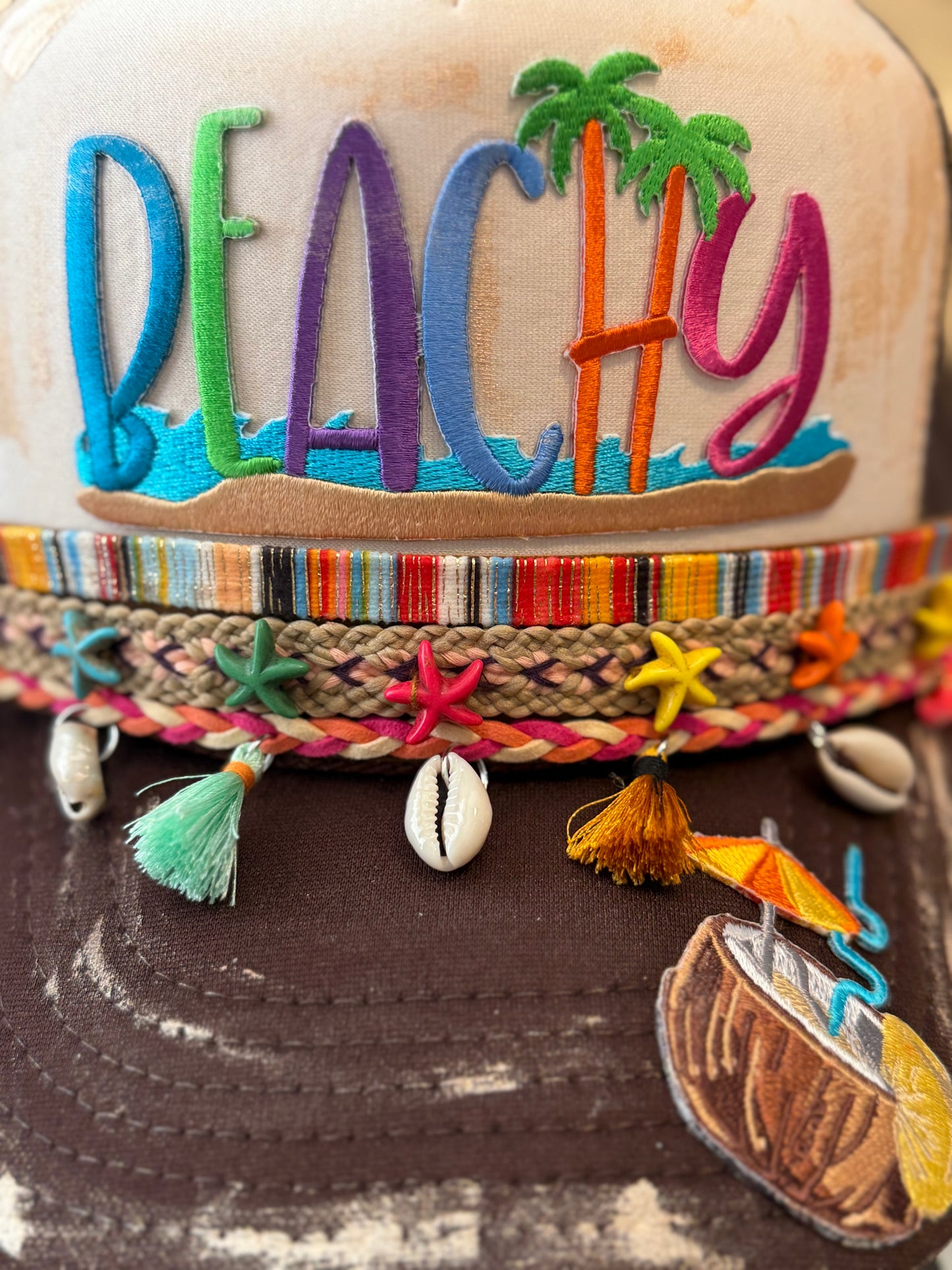 Blu Coconut Beachy Trucker