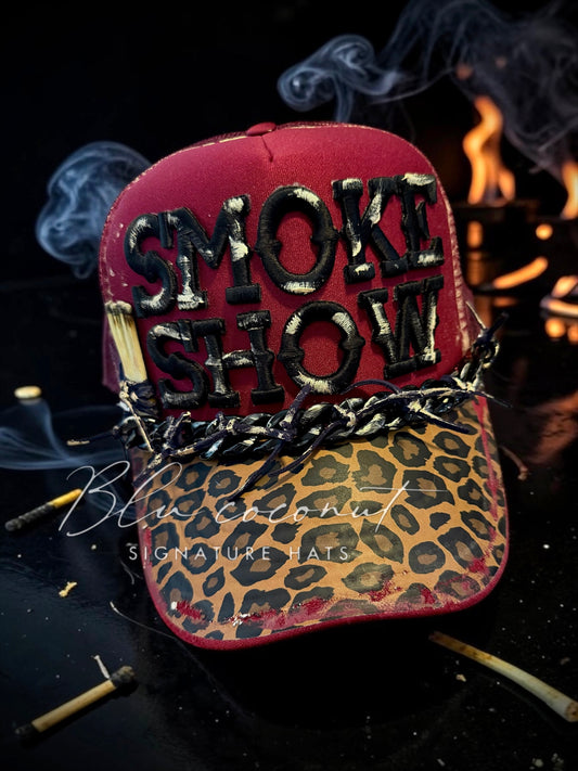 Blu Coconut Smoke Show Trucker