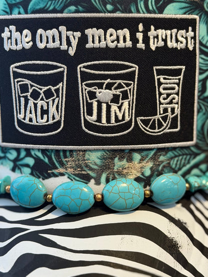 Blu Coconut Jack, Jim, Jose Trucker