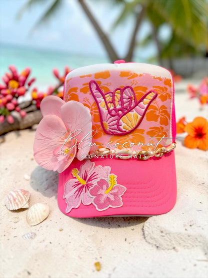 Blu Coconut 🌺🌴 Island vibes Trucker