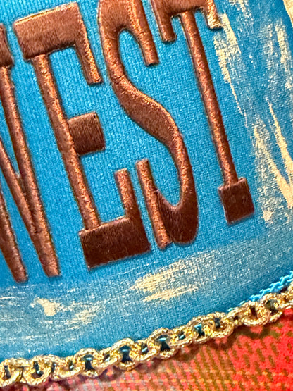 Blu Coconut Midwest Flannel Trucker 🧡