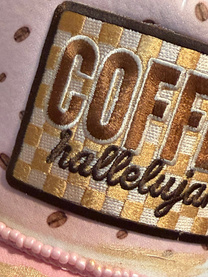 Blu Coconut coffee hallelujah Trucker