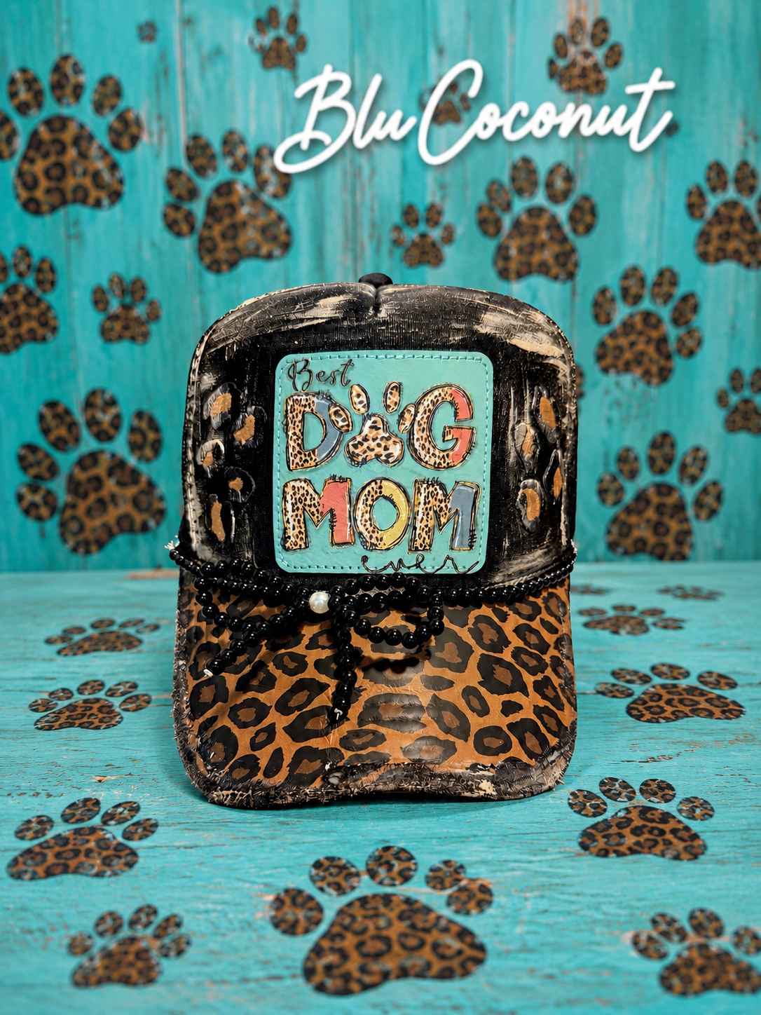 Blu Coconut Best Dog Mom Trucker 🐾