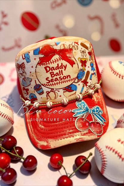 Blu Coconut Daddy Ball Trucker