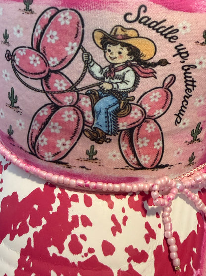 Blu Coconut Saddle Up Buttercup Trucker