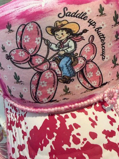 Blu Coconut Saddle Up Buttercup Trucker