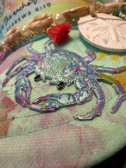 Blu Coconut Anchor of My Soul Trucker Hat 🥥⚓️🌊
