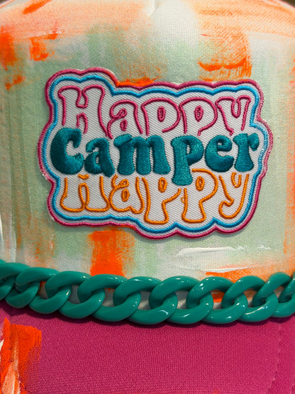 Blu Coconut Happy Camper Trucker