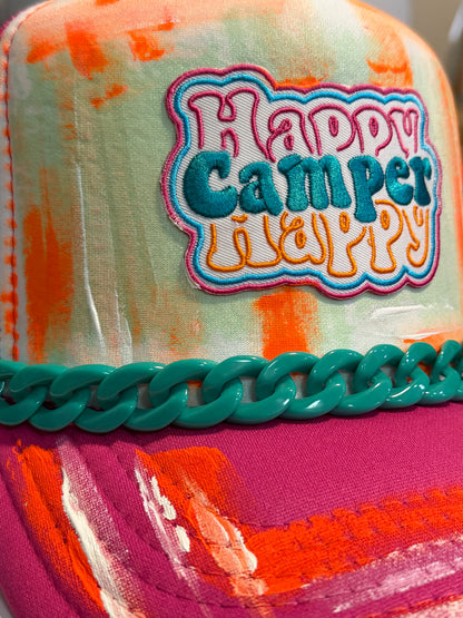 Blu Coconut Happy Camper Trucker