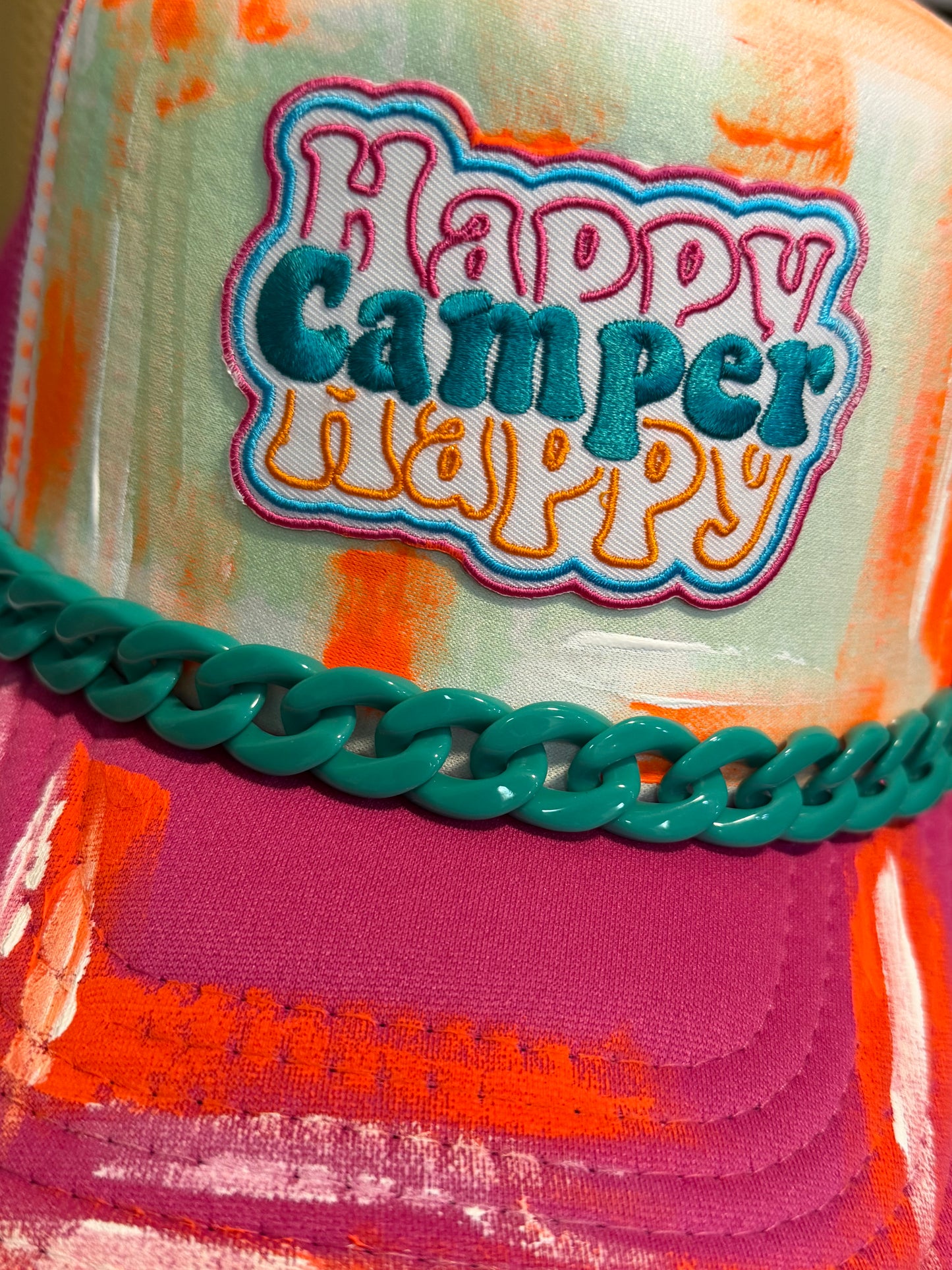 Blu Coconut Happy Camper Trucker