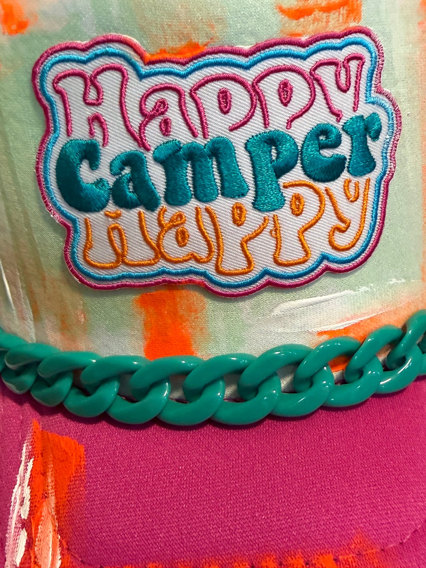 Blu Coconut Happy Camper Trucker