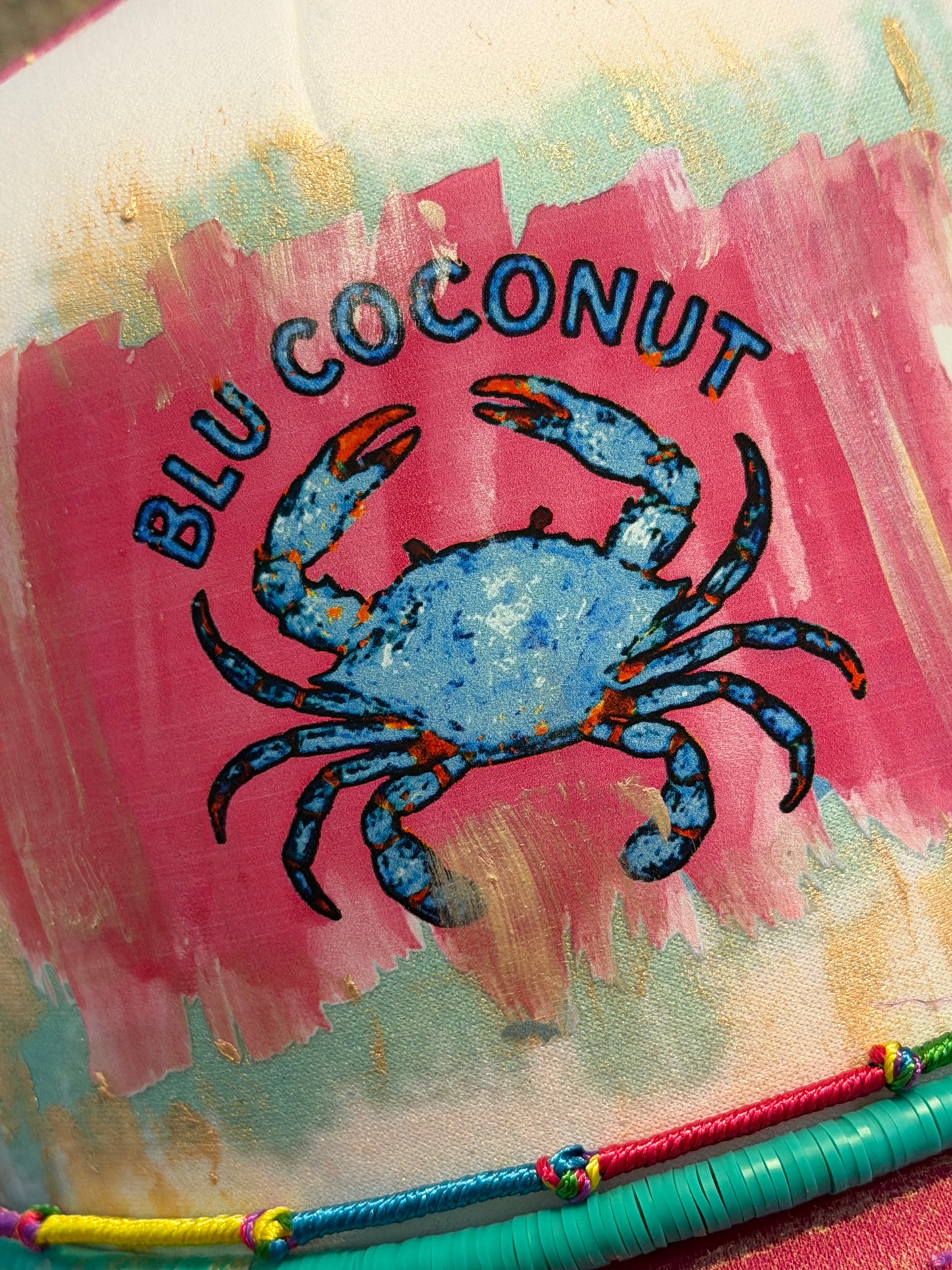 Blu Coconut Crabby Trucker