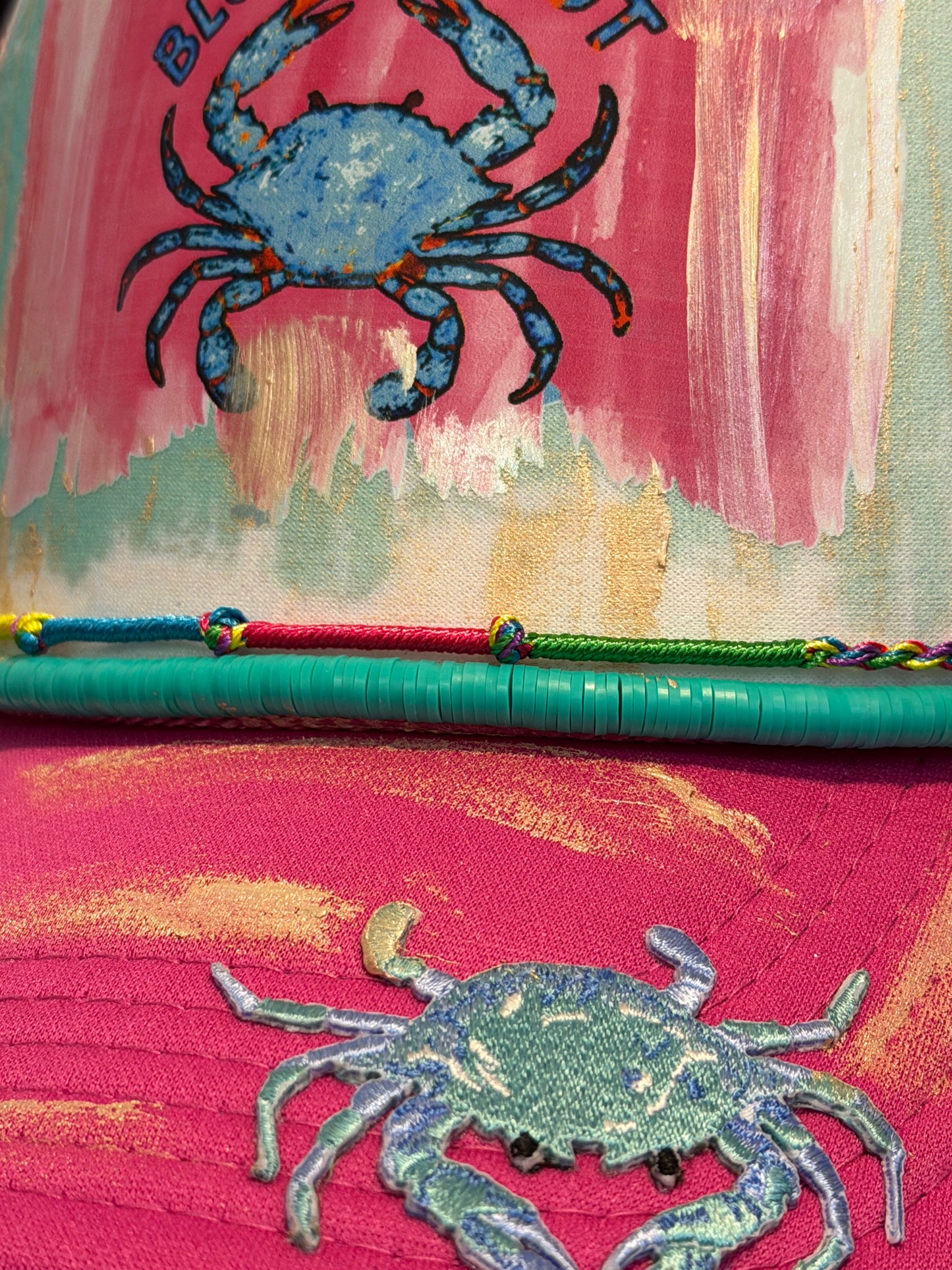 Blu Coconut Crabby Trucker
