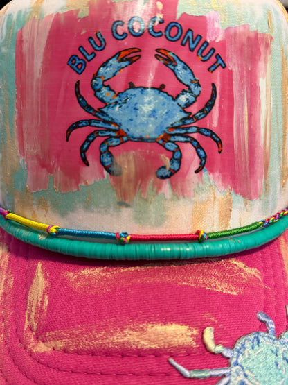 Blu Coconut Crabby Trucker